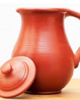 Clay Water Jug With Lid