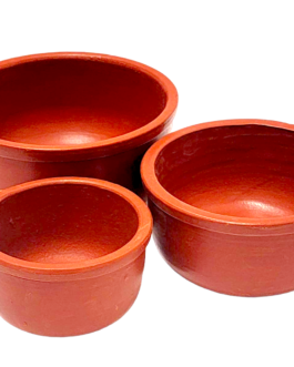 Clay Serving Bowls | 3 pieces